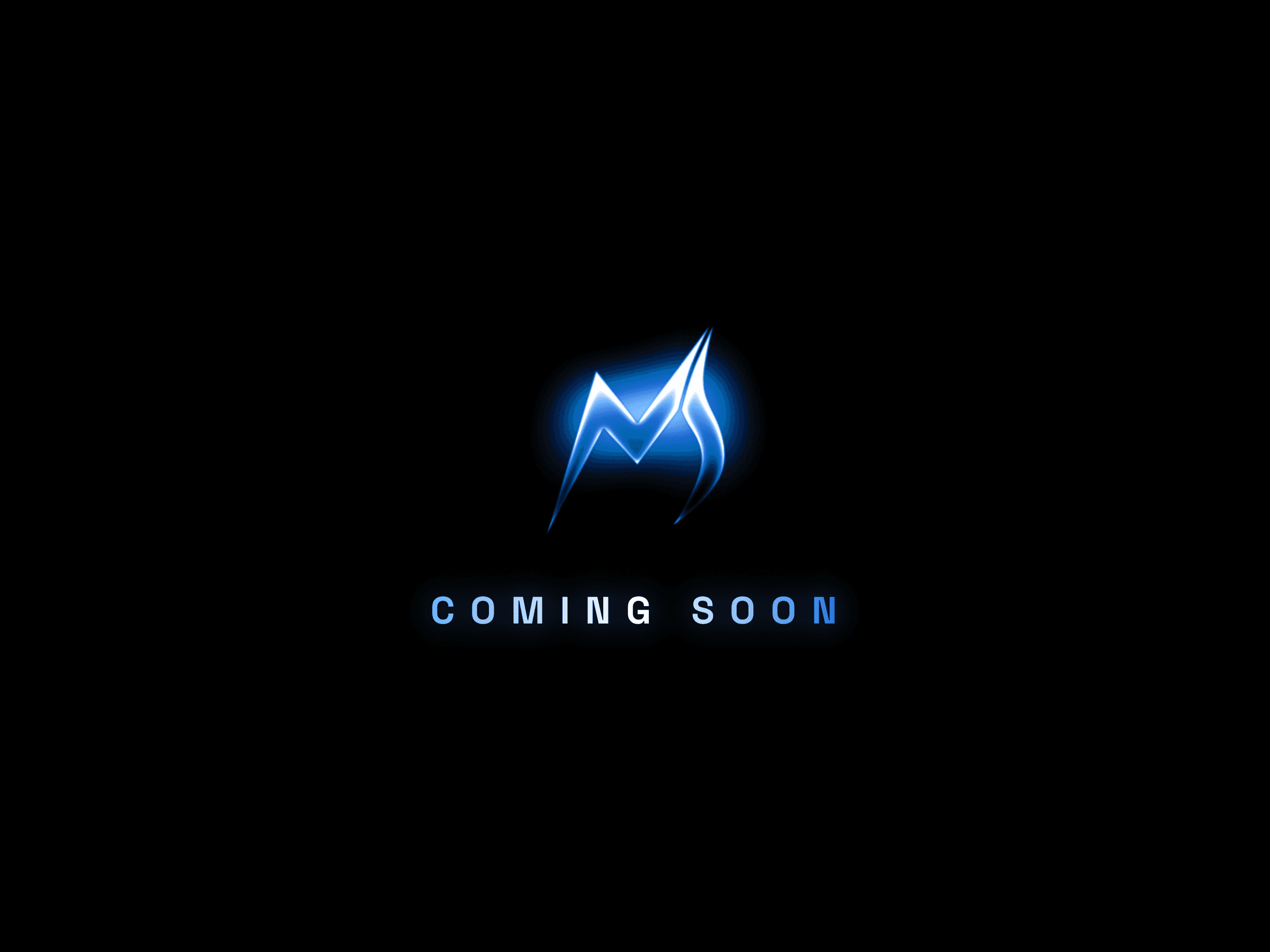 MindSpark holding page: the festival's mark over a dark field, marked coming soon